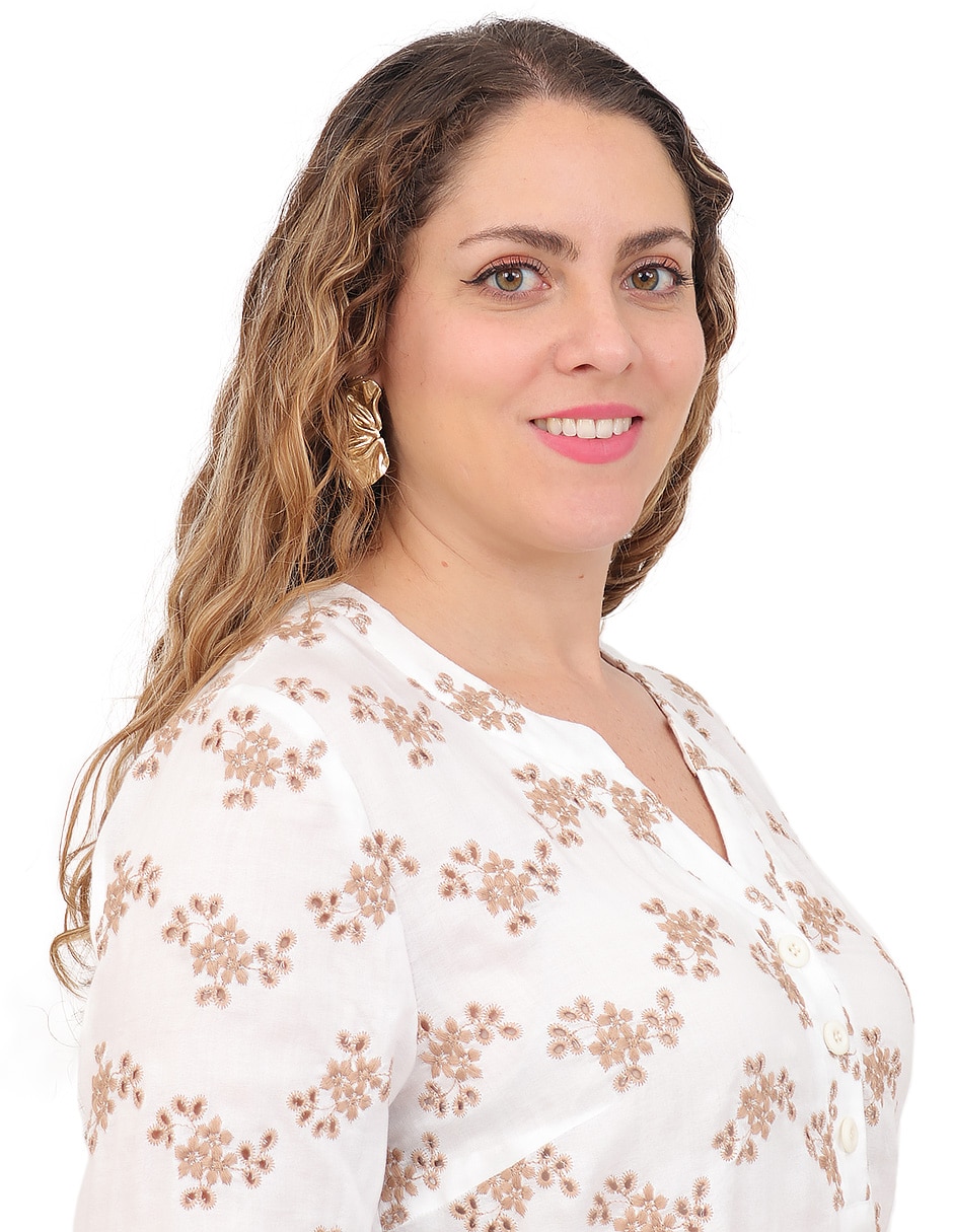 Blusa duplan petite manga 3/4 para mujer