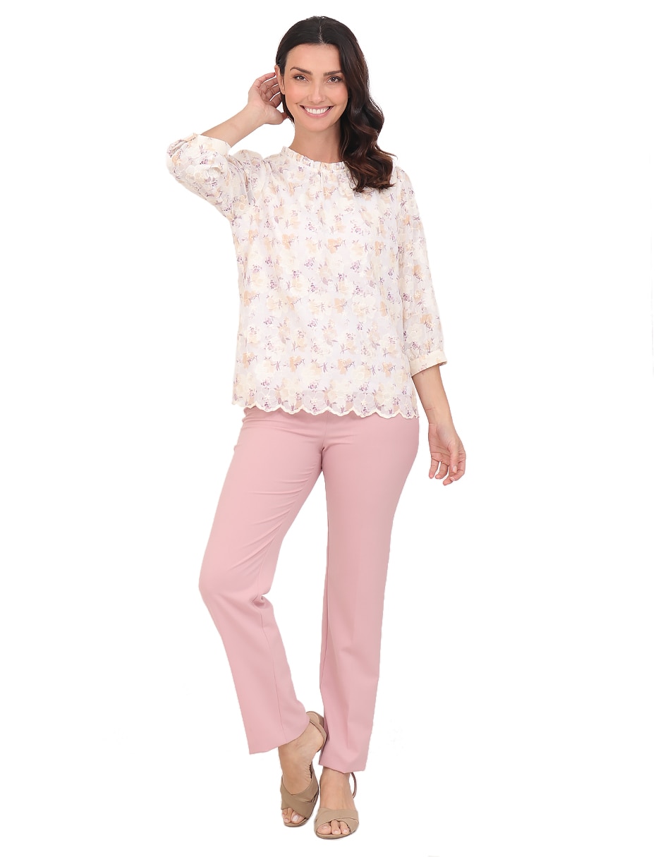 Blusa manga 3/4 para mujer 6