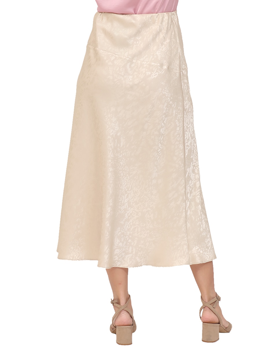 Falda crop duplan a la cintura