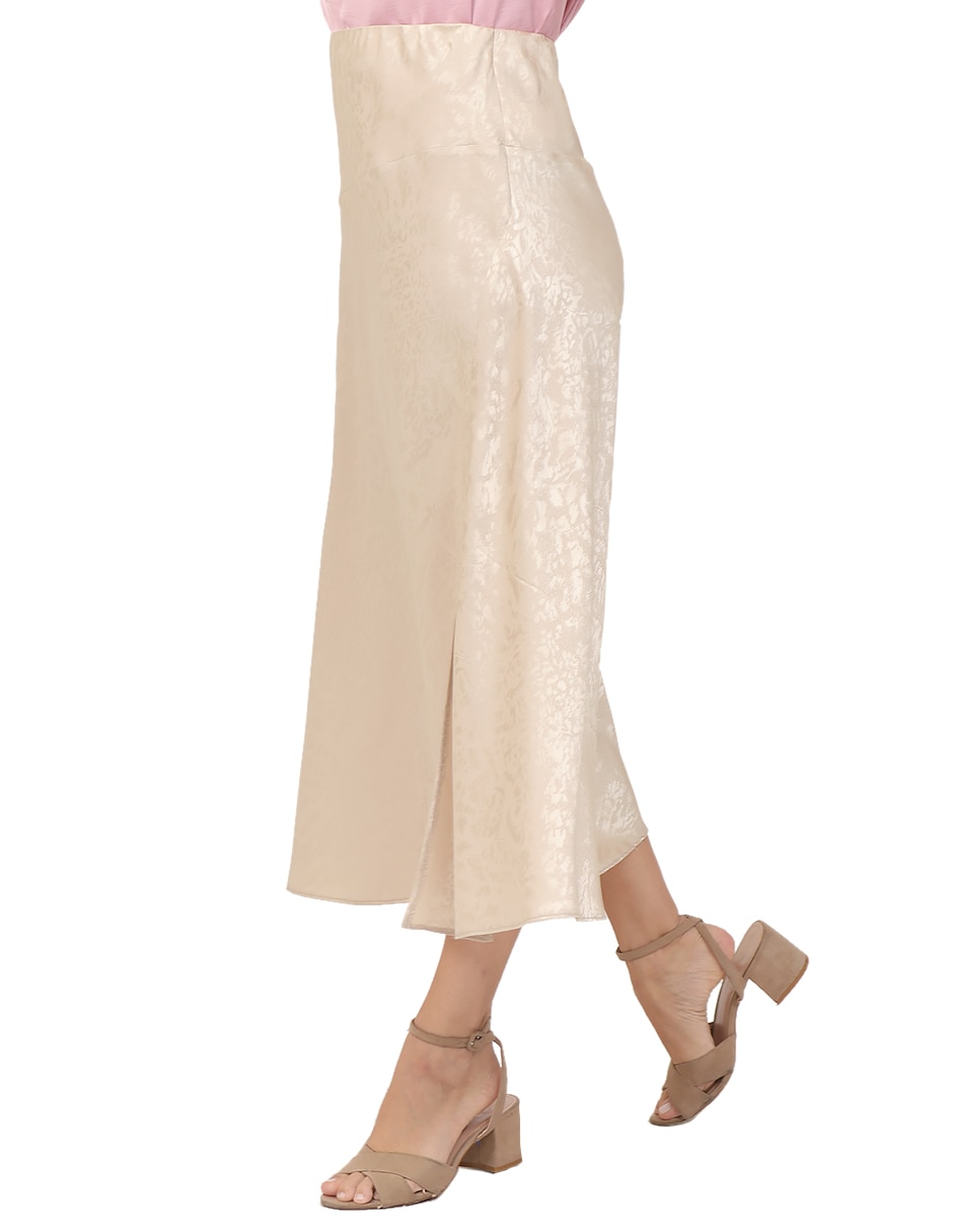 Falda crop duplan a la cintura