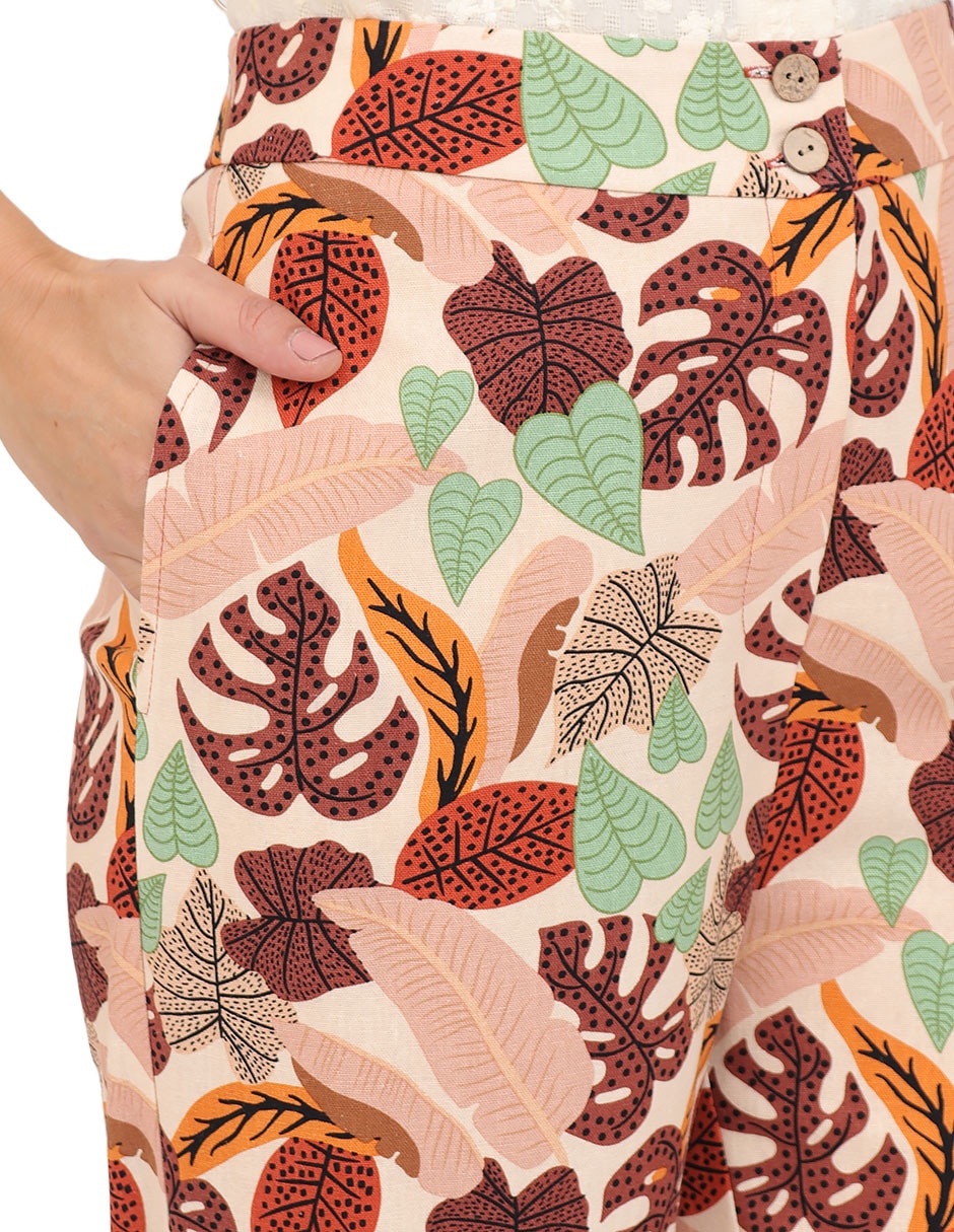 Pantalón regular para mujer 4