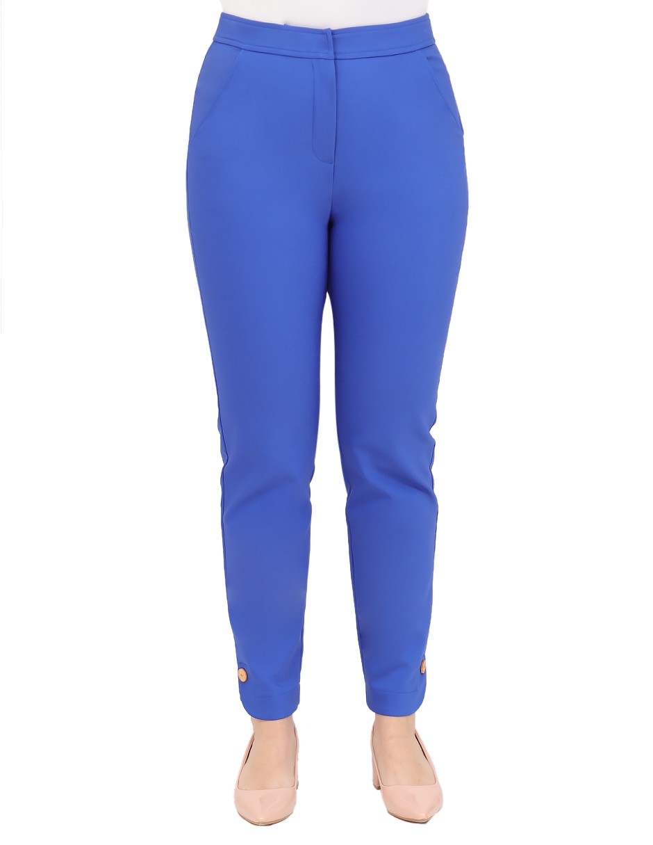 Pantalón de vestir slim para mujer Pantalón de vestir slim para mujer