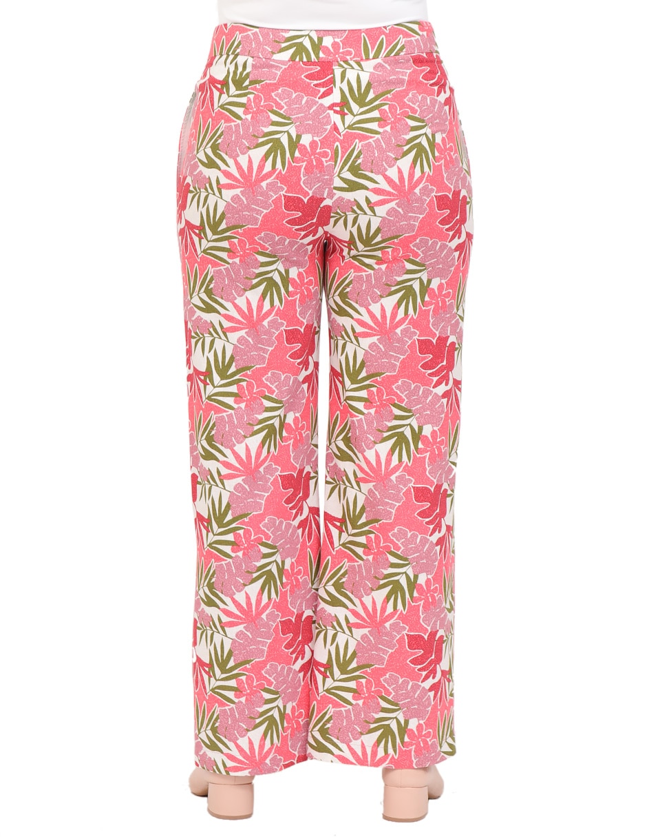 Pantalón de vestir duplan petite recto para mujer