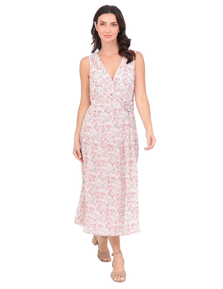 Vestido midi formal para mujer