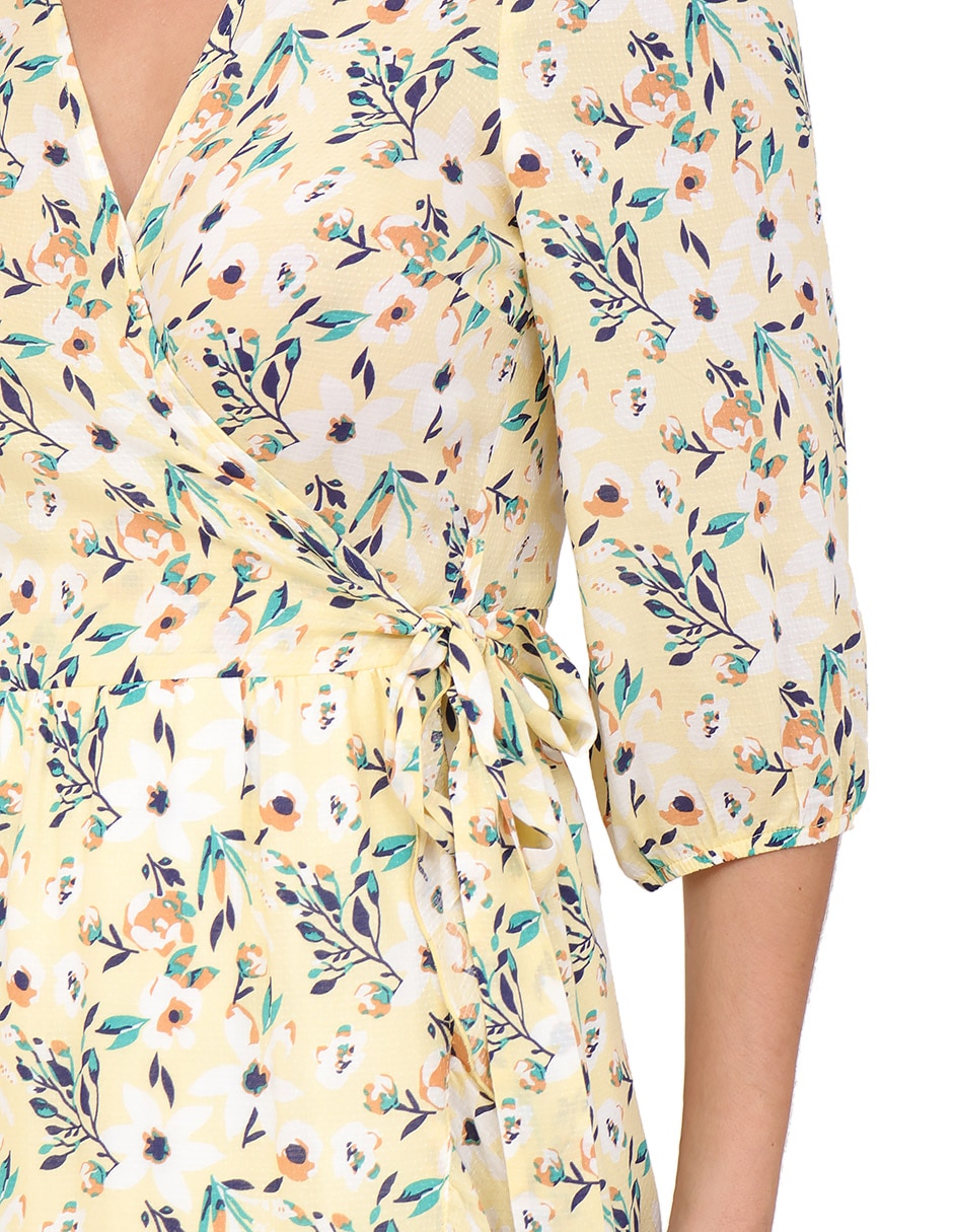 Vestido midi casual duplan para mujer