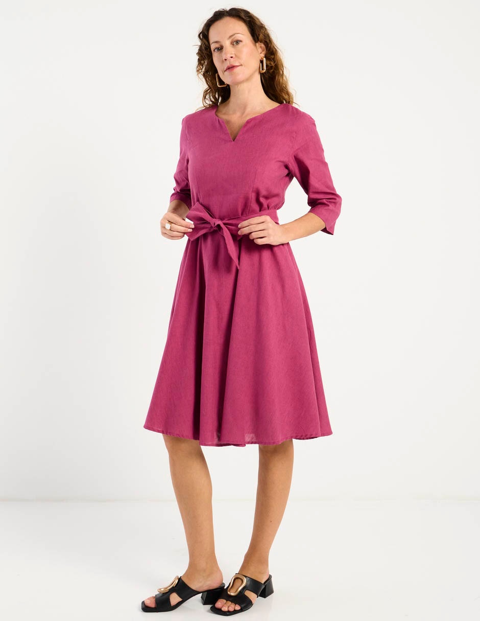 Vestido 3/4 casual para mujer 8