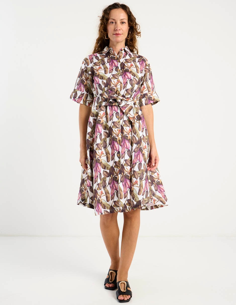 Vestido 3/4 casual para mujer 8