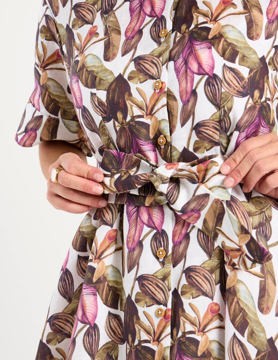 Vestido 3/4 casual para mujer 10