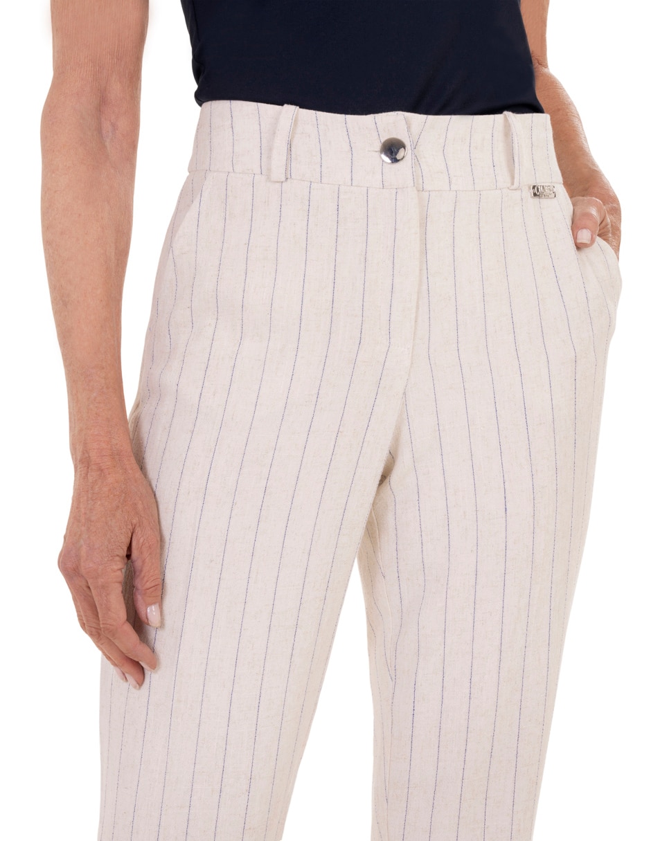 Pantalón regular para mujer 7