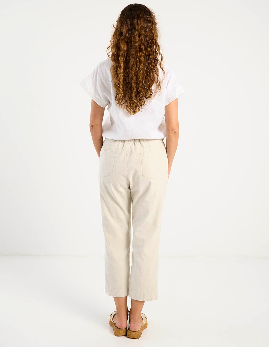Pantalón capri straight para mujer 6