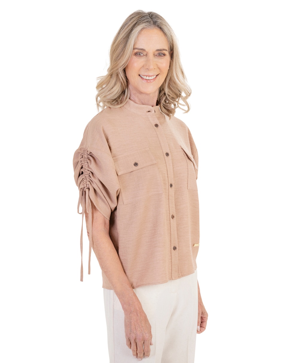 Blusa manga 3/4 para mujer 1