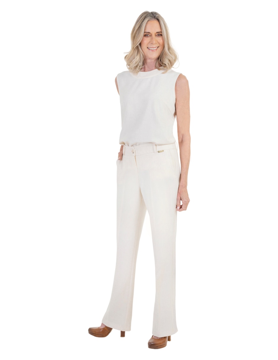 Pantalón regular para mujer 5
