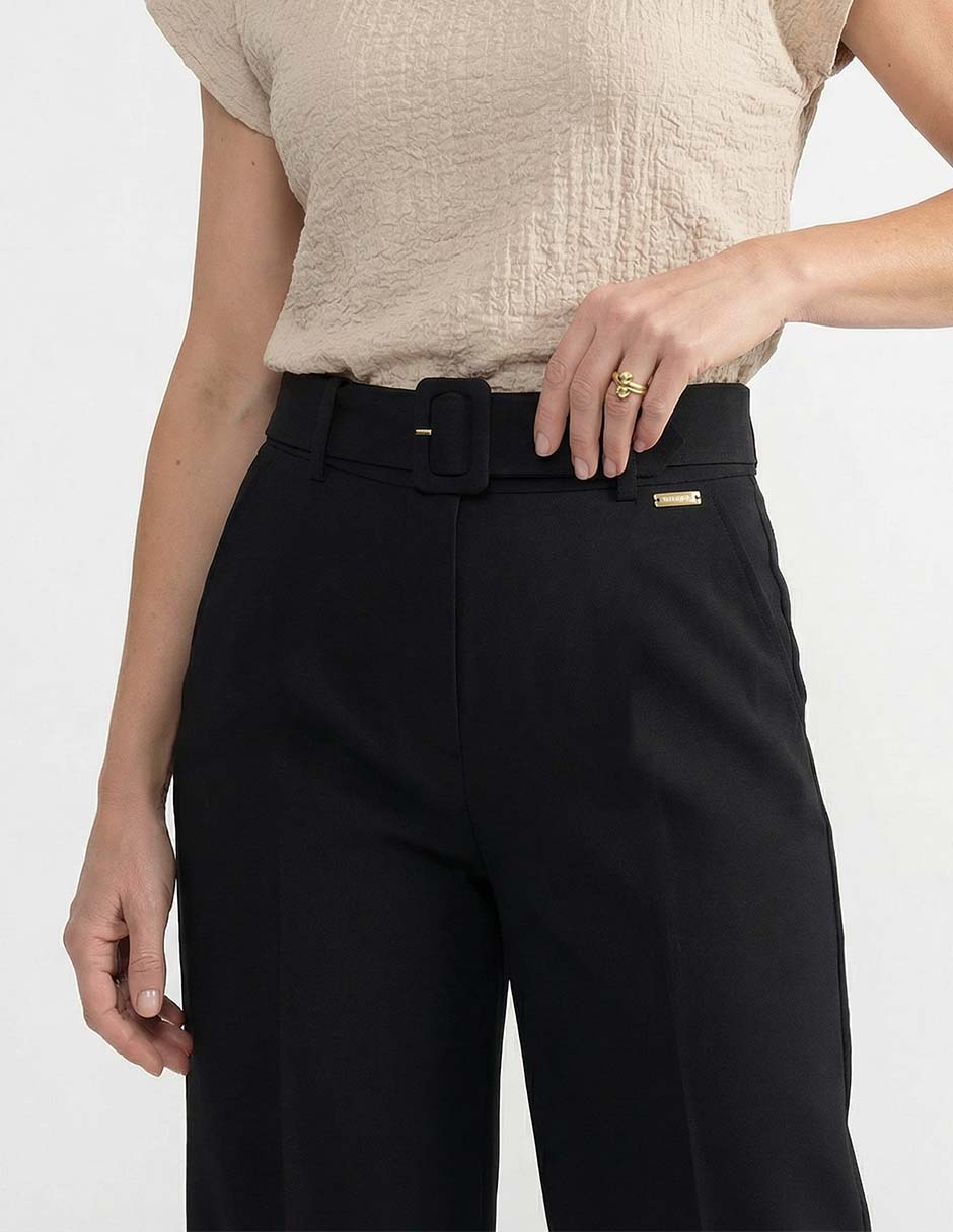 Pantalón capri straight para mujer 8