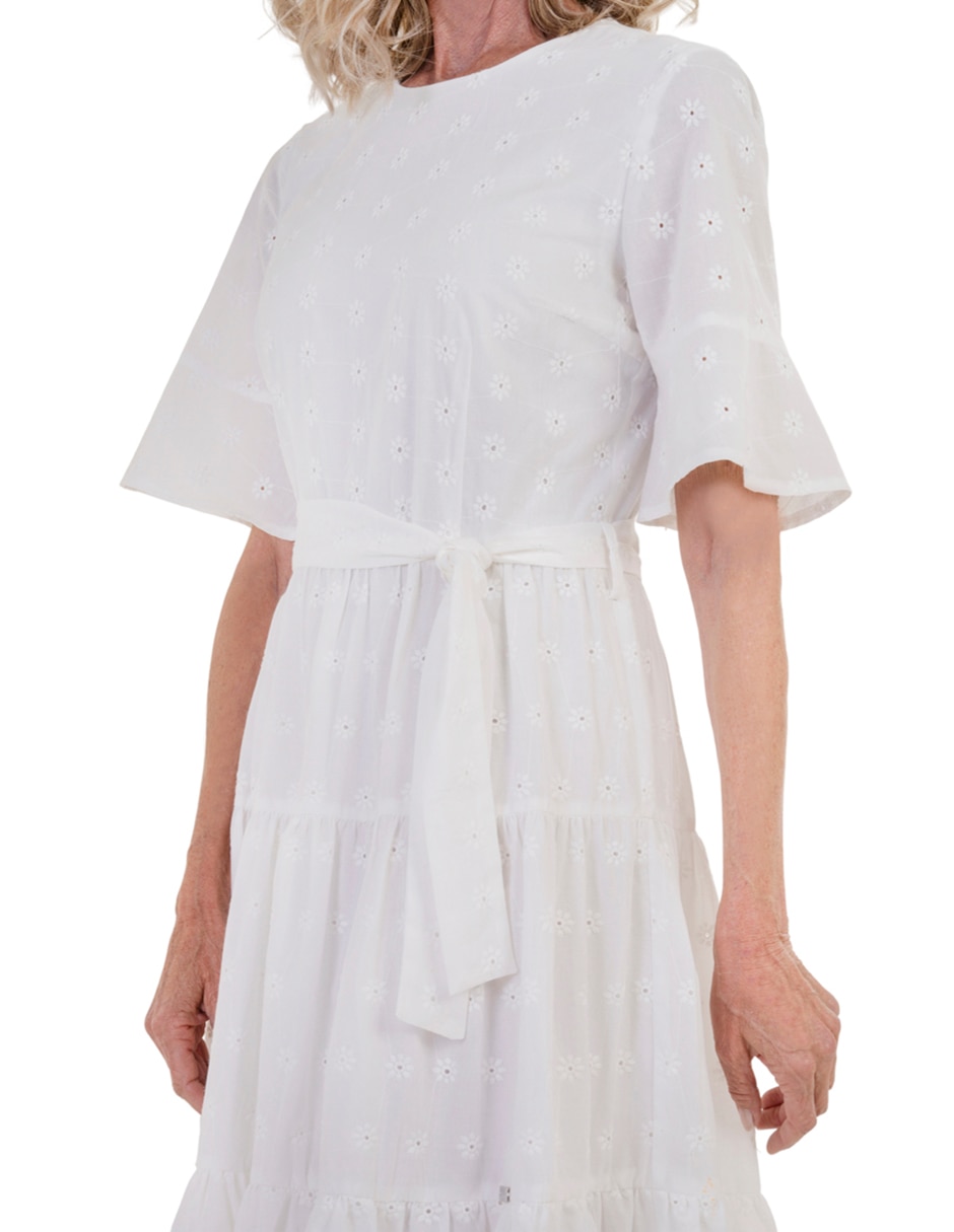 Vestido a la rodilla casual para mujer 7