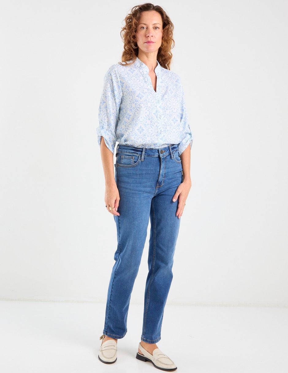 Blusa lpc manga 3/4 para mujer