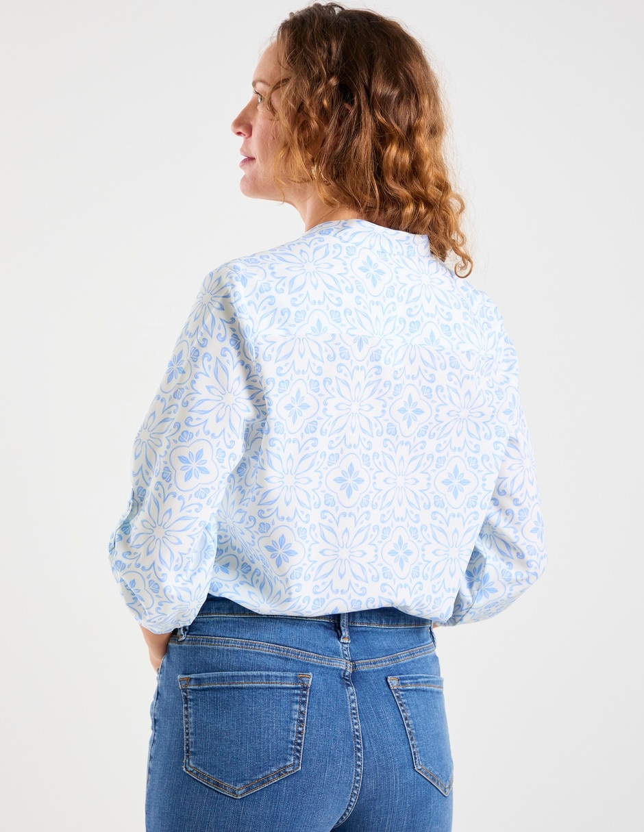 Blusa lpc manga 3/4 para mujer