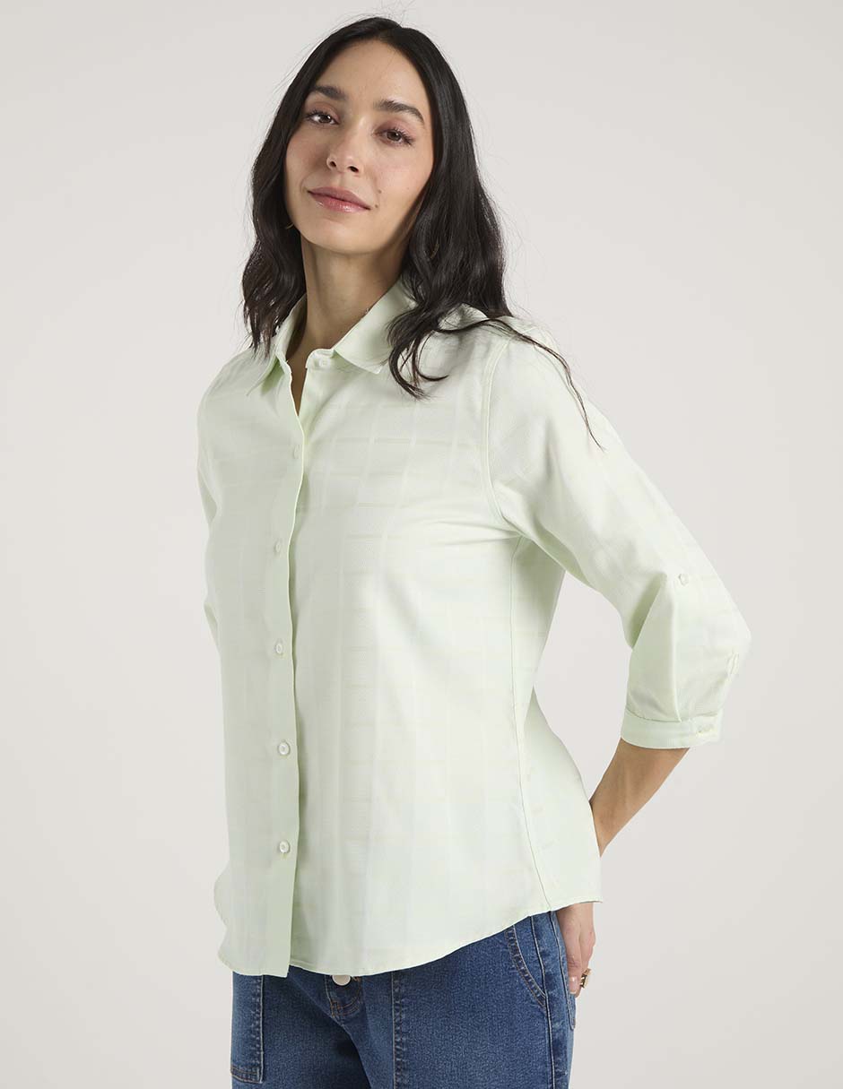 Blusa lpc manga 3/4 para mujer
