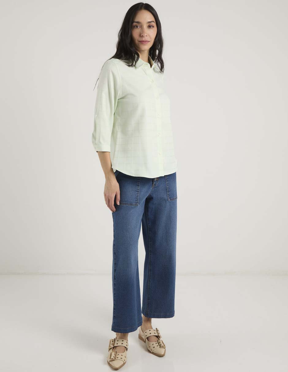 Blusa lpc manga 3/4 para mujer