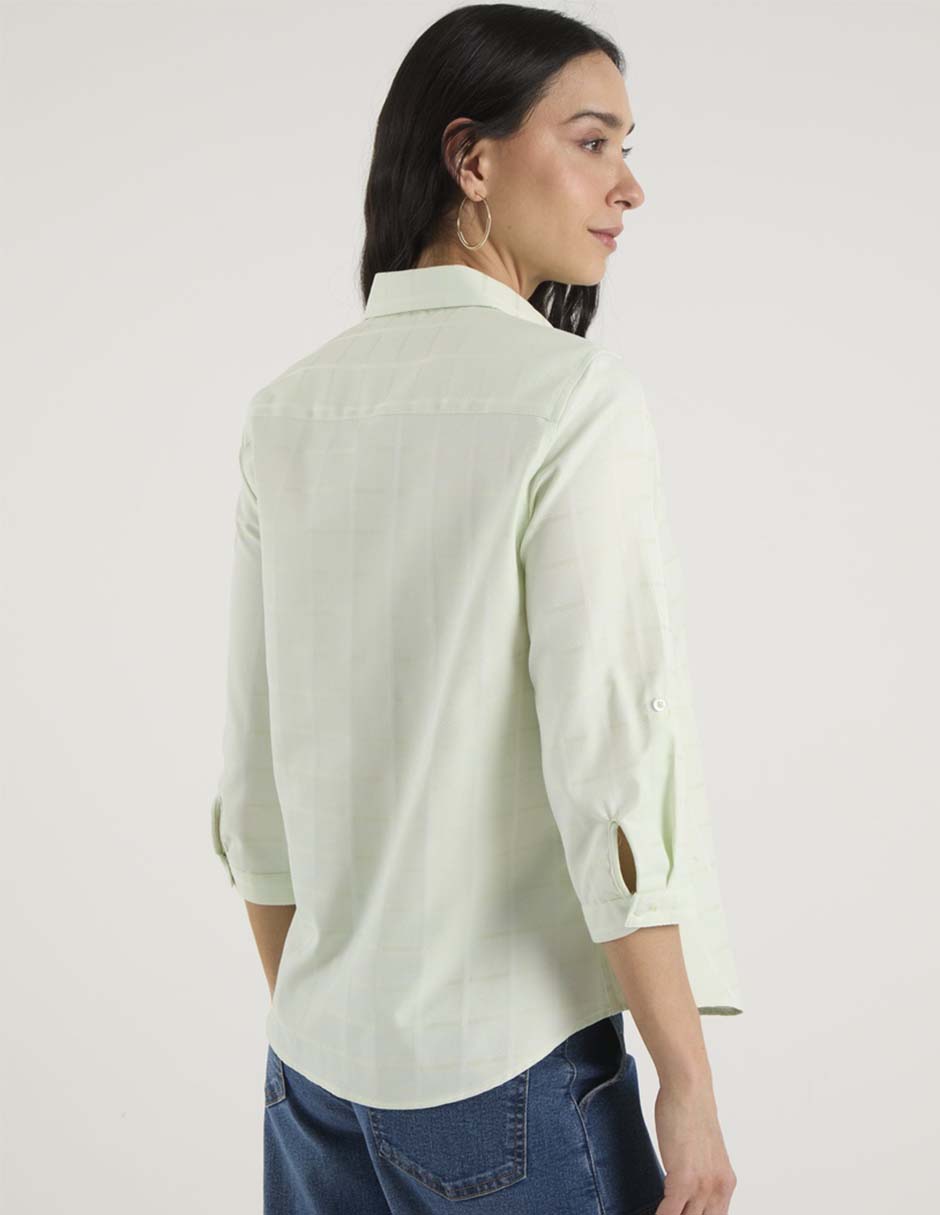Blusa lpc manga 3/4 para mujer
