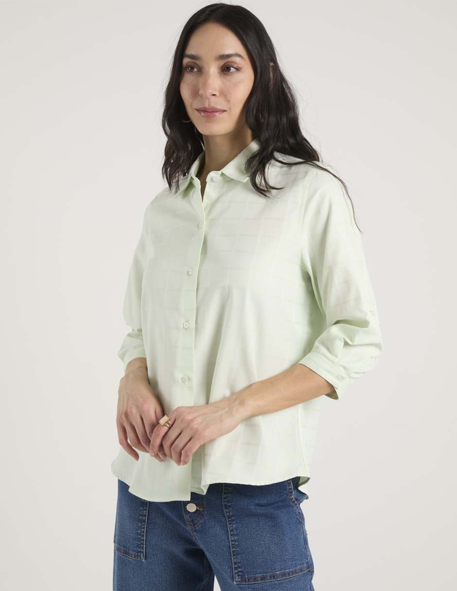 Blusa lpc manga 3/4 para mujer