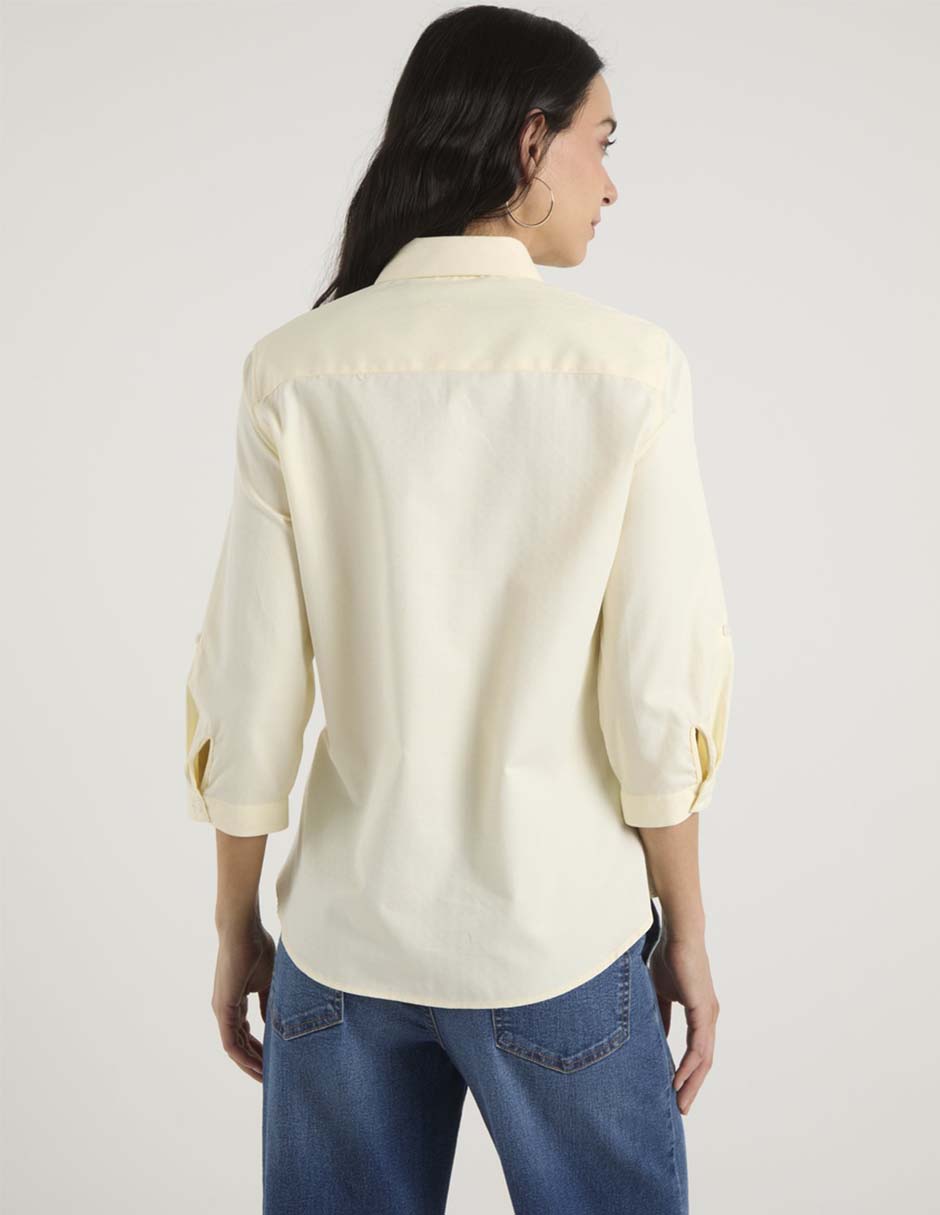Blusa lpc manga 3/4 para mujer