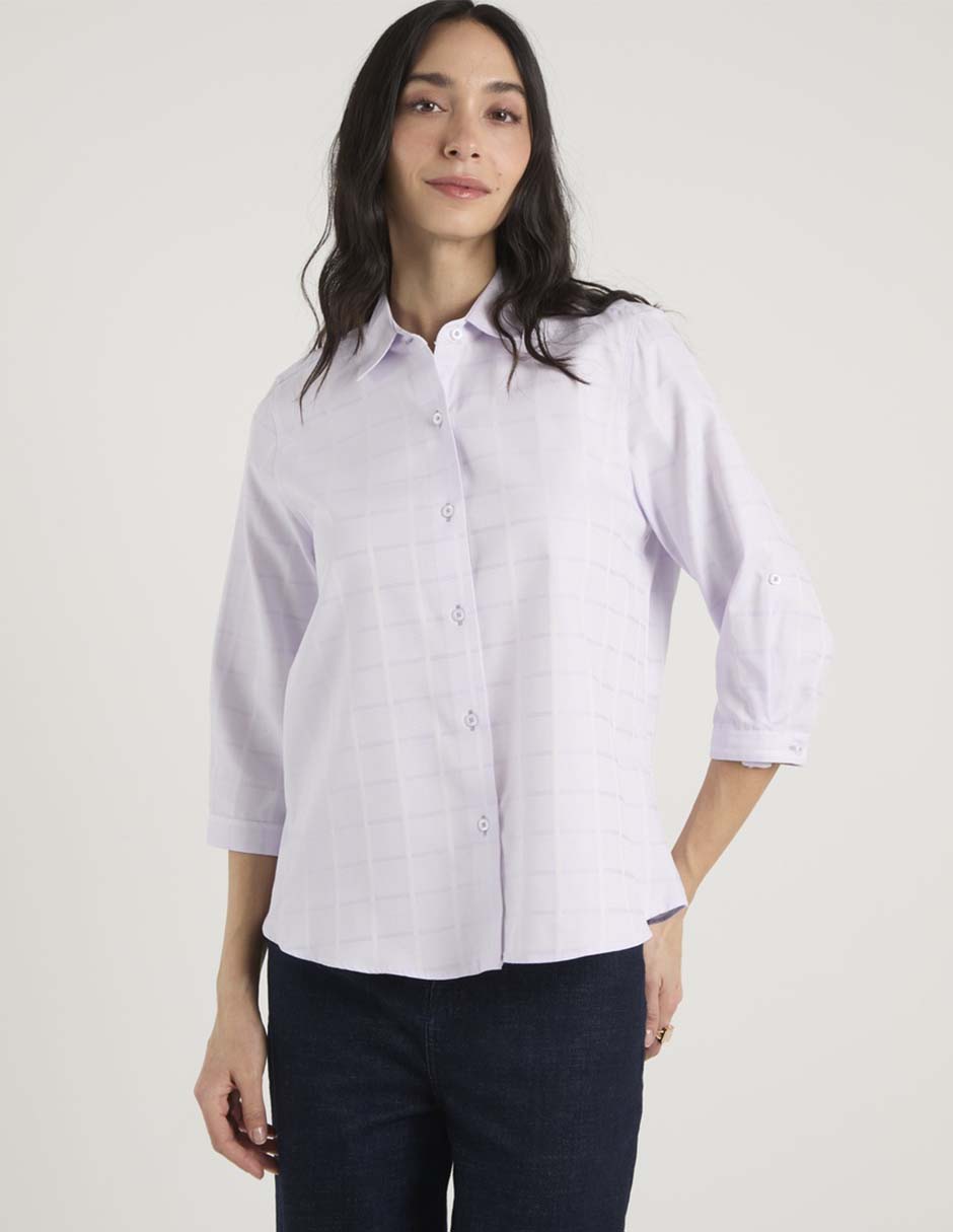 Blusa lpc manga 3/4 para mujer