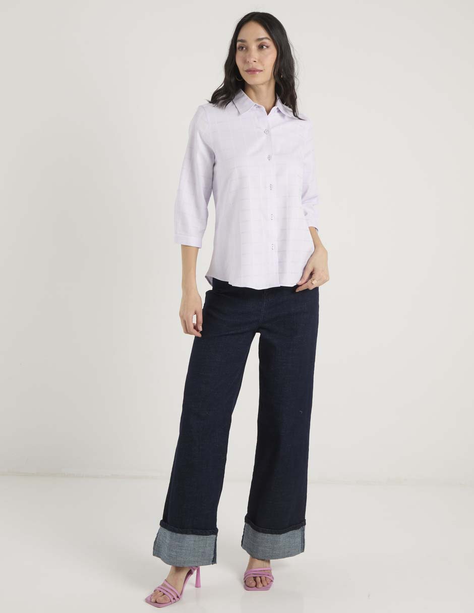 Blusa lpc manga 3/4 para mujer