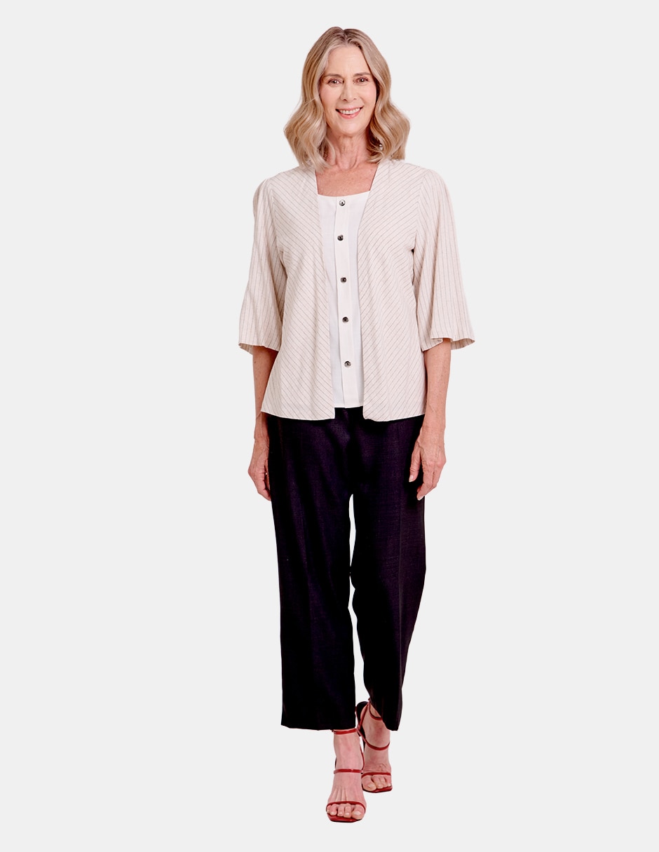 Blusa manga 3/4 para mujer 2