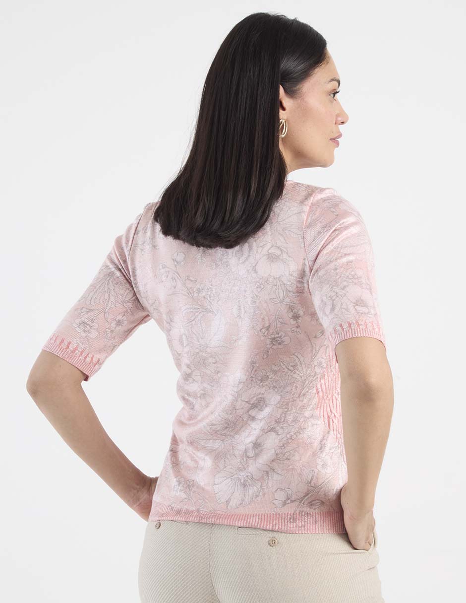 Blusa manga al codo para mujer 2