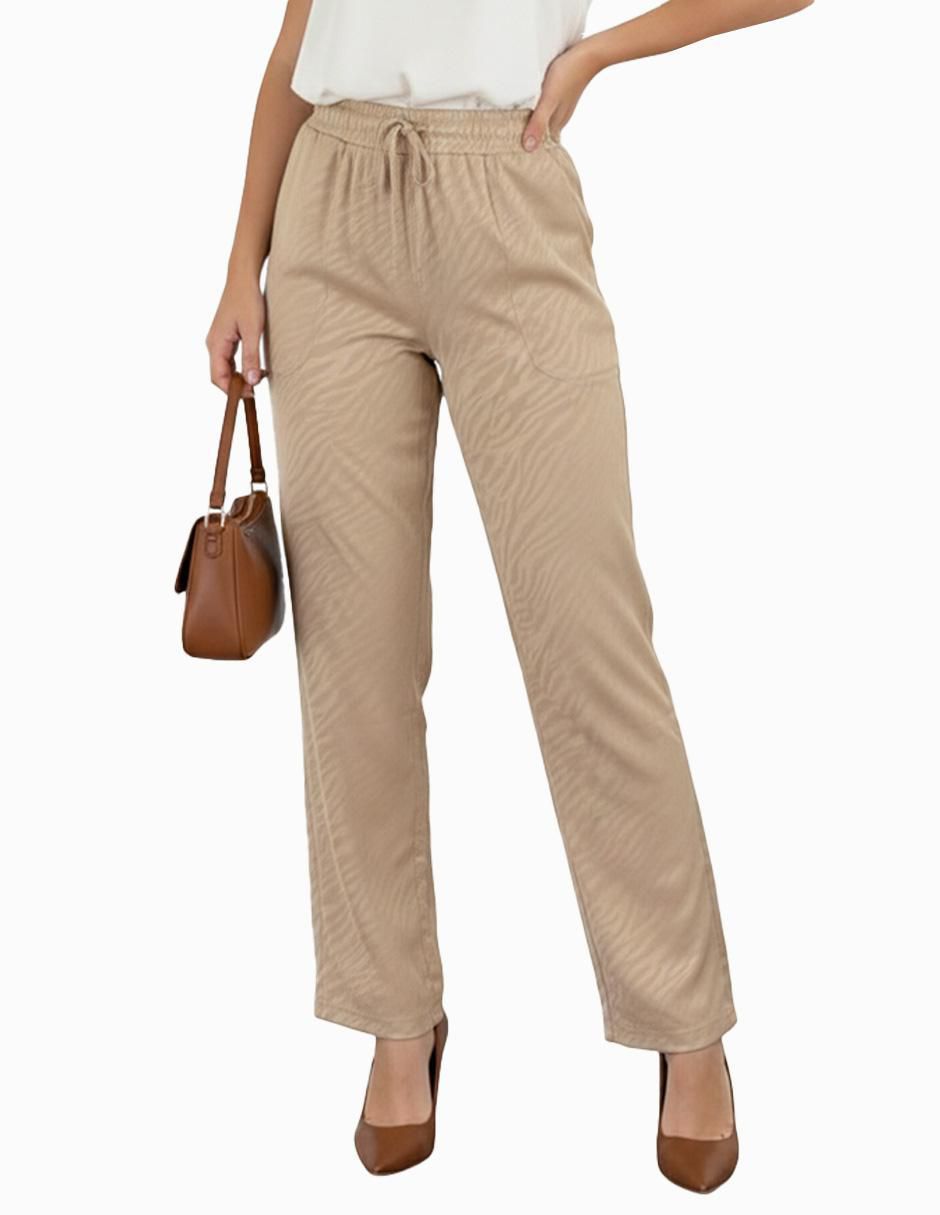 Pantalón de vestir straight para mujer