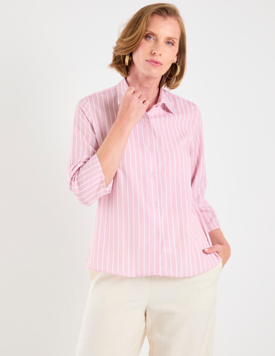 Blusa lpc manga 3/4 para mujer
