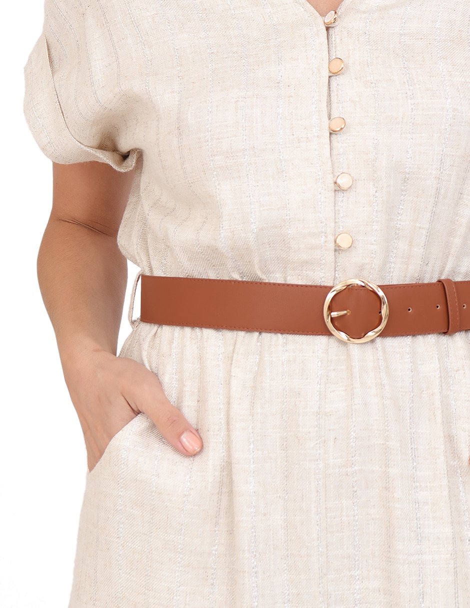Vestido 3/4 casual duplan para mujer