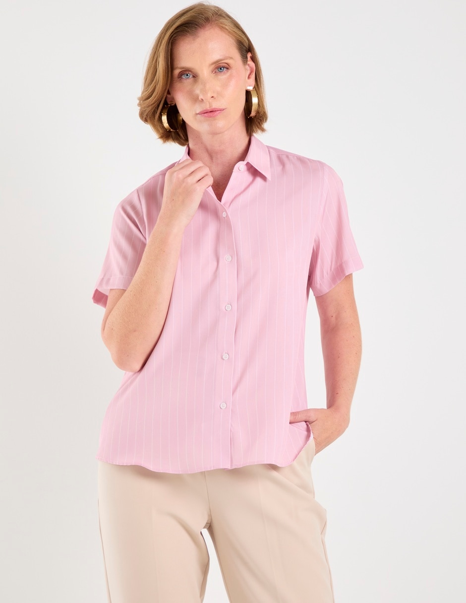 Blusa manga corta para mujer 2