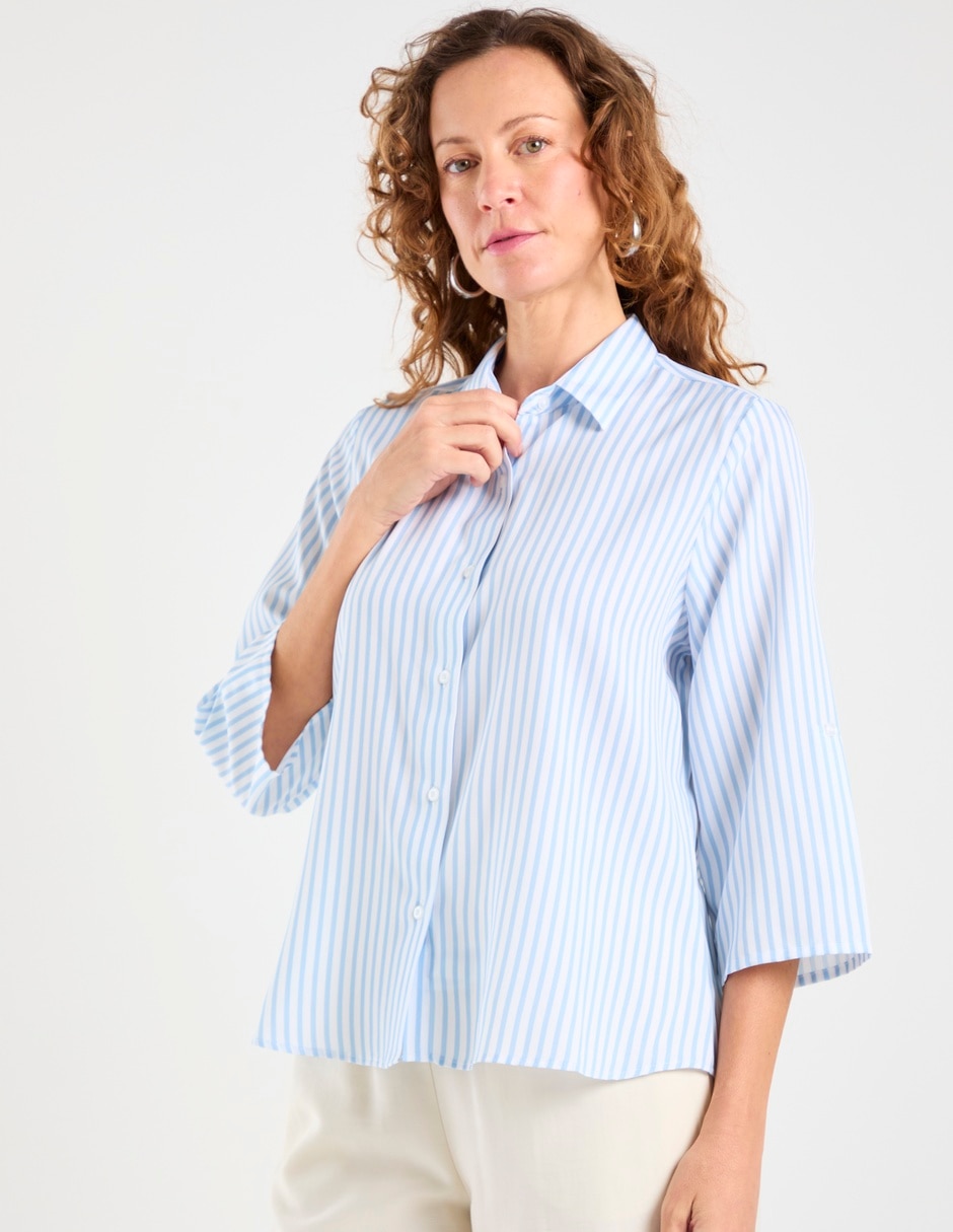 Blusa lpc manga 3/4 para mujer