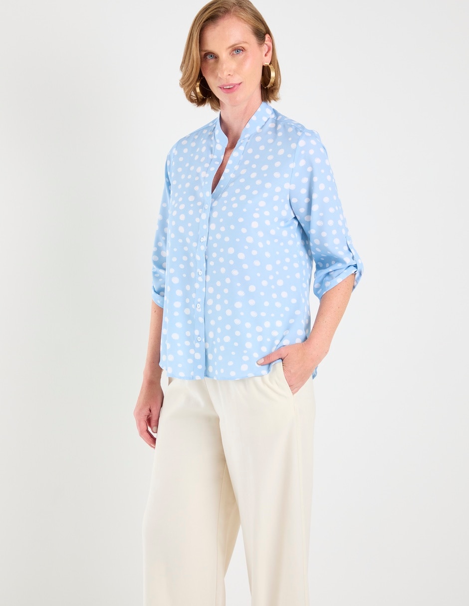 Blusa manga 3/4 para mujer 2