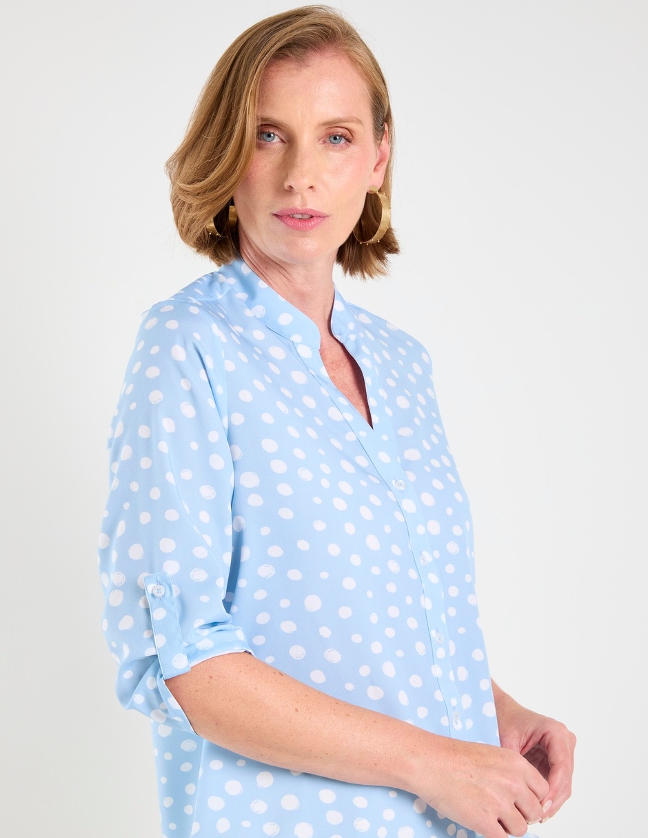 Blusa manga 3/4 para mujer 5
