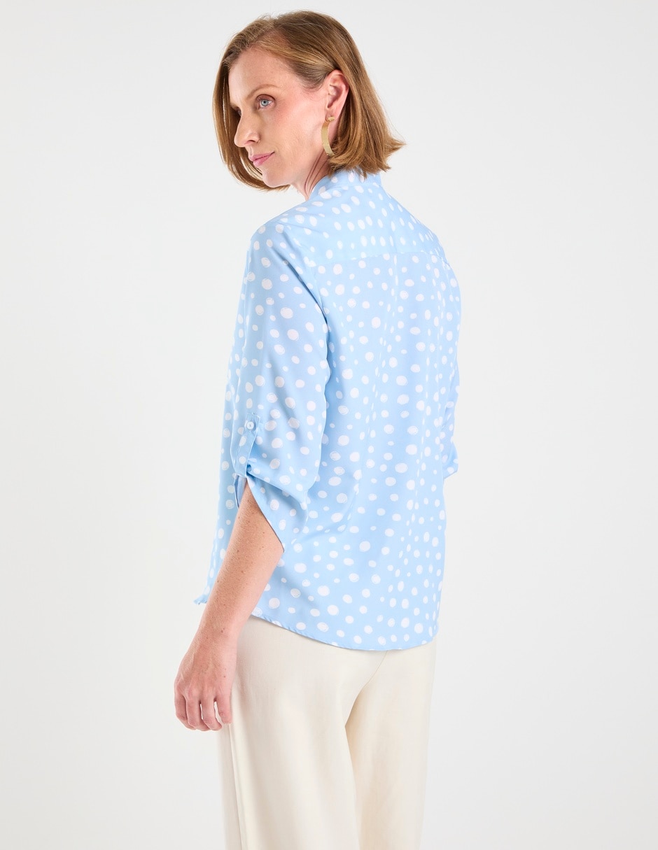 Blusa manga 3/4 para mujer 6