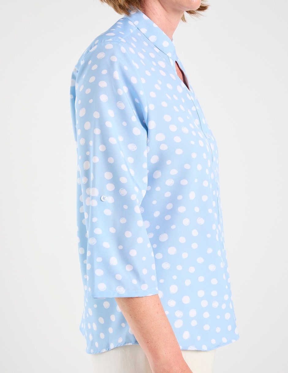 Blusa manga 3/4 para mujer 7