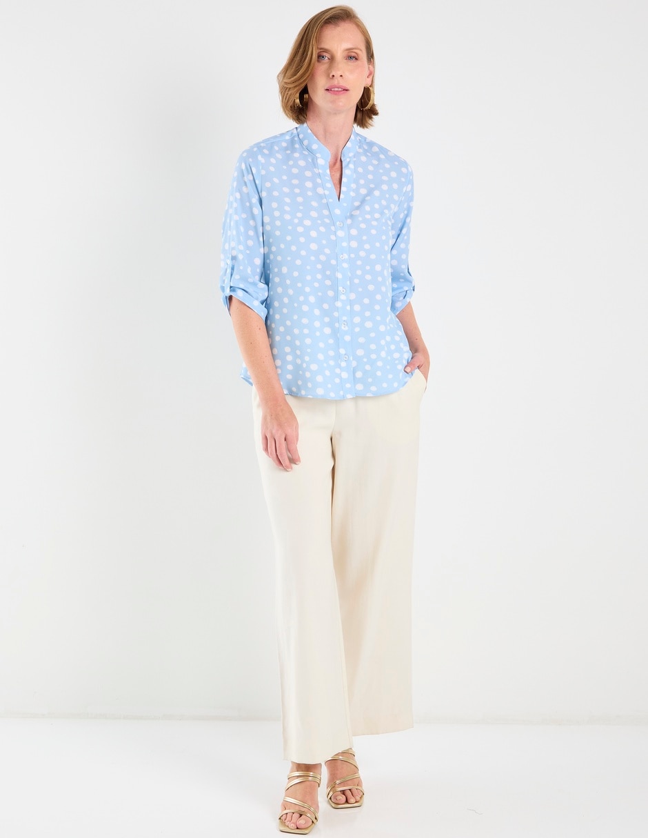 Blusa manga 3/4 para mujer 9