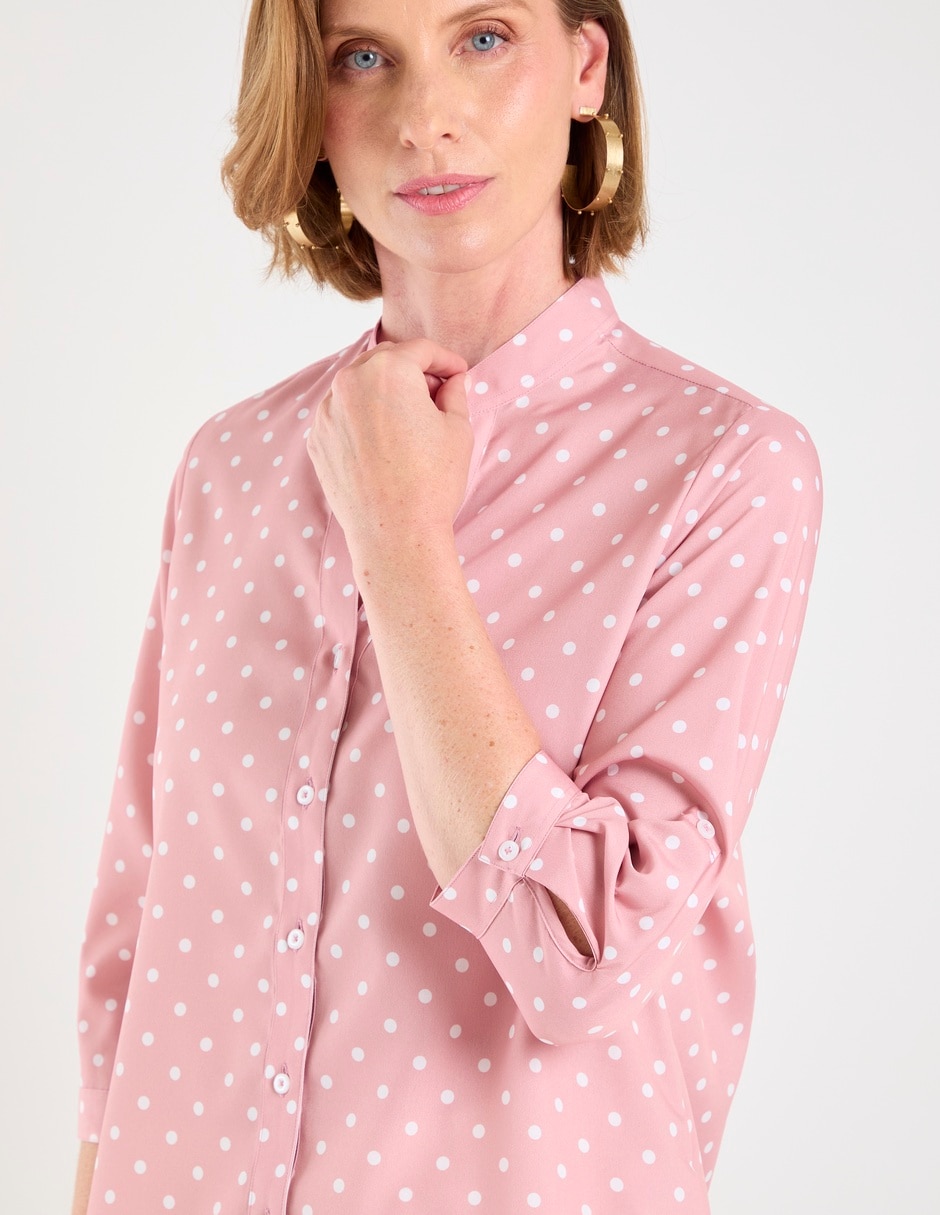 Blusa manga 3/4 para mujer 5