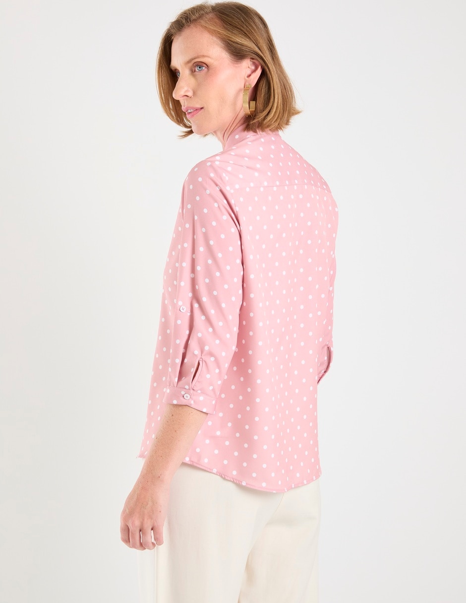 Blusa manga 3/4 para mujer 7