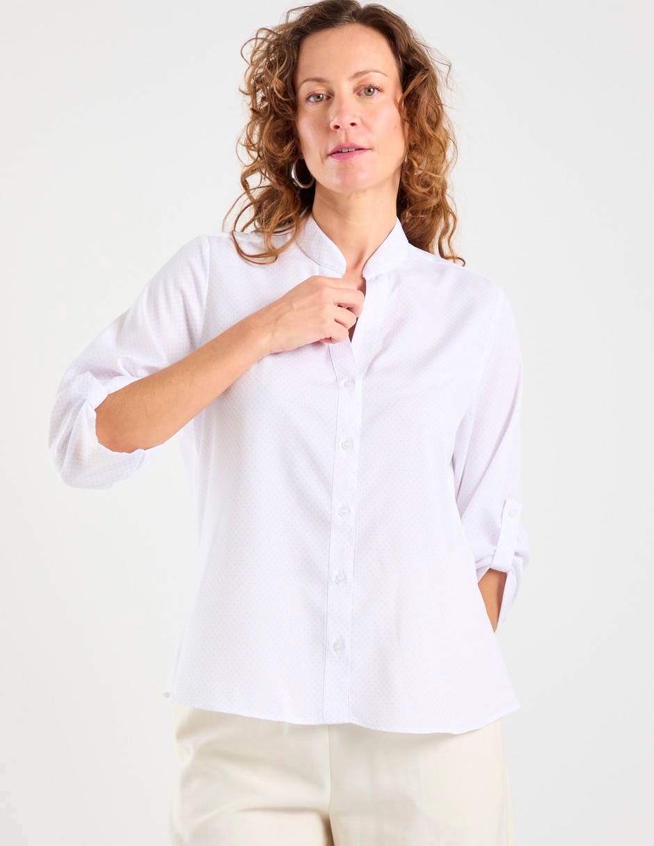 Blusa manga 3/4 para mujer