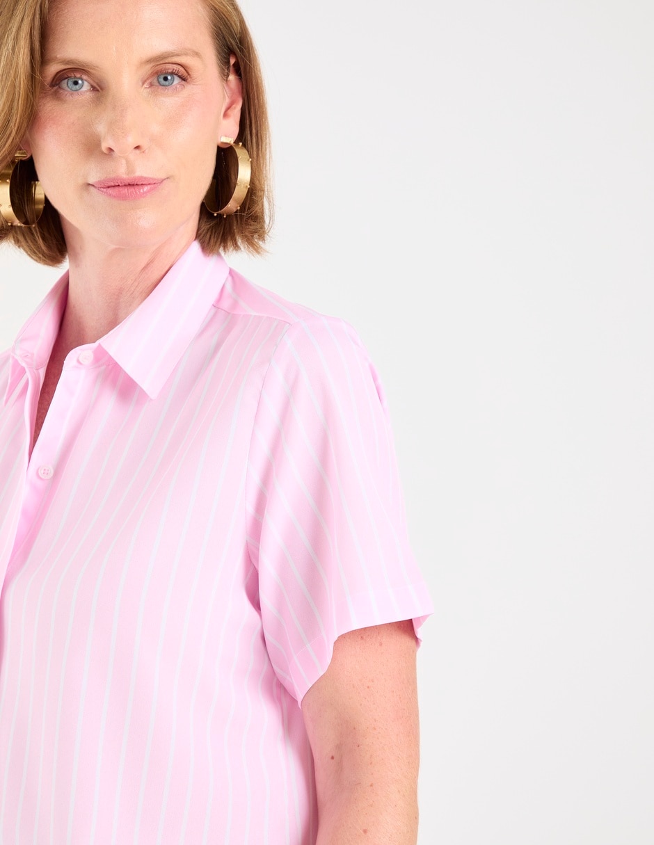 Blusa manga corta para mujer 5