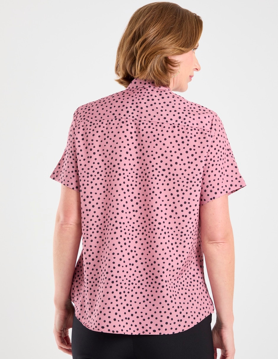 Blusa manga corta para mujer 6