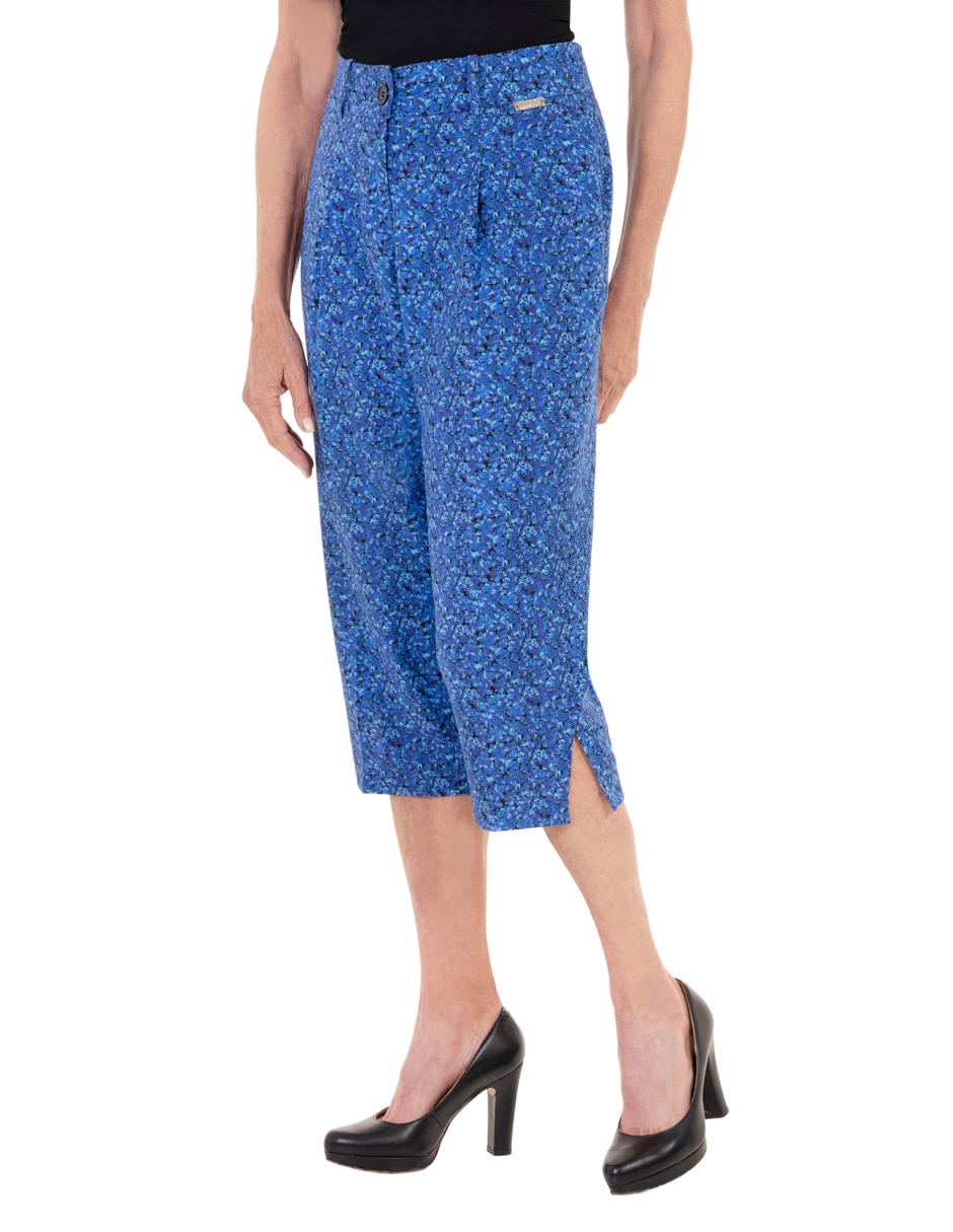 Pantalón capri regular para mujer Pantalón capri regular para mujer