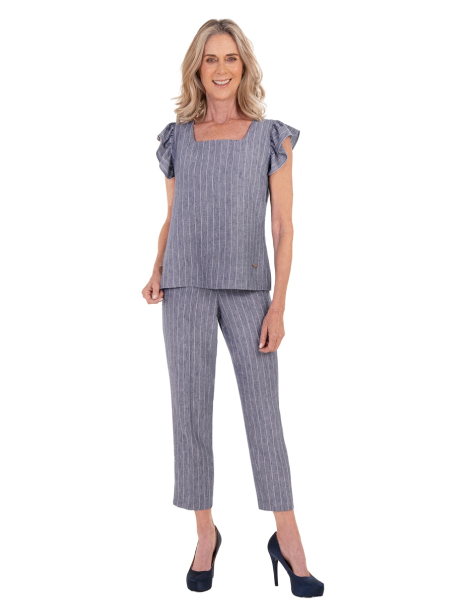 Blusa Chaps manga corta para mujer