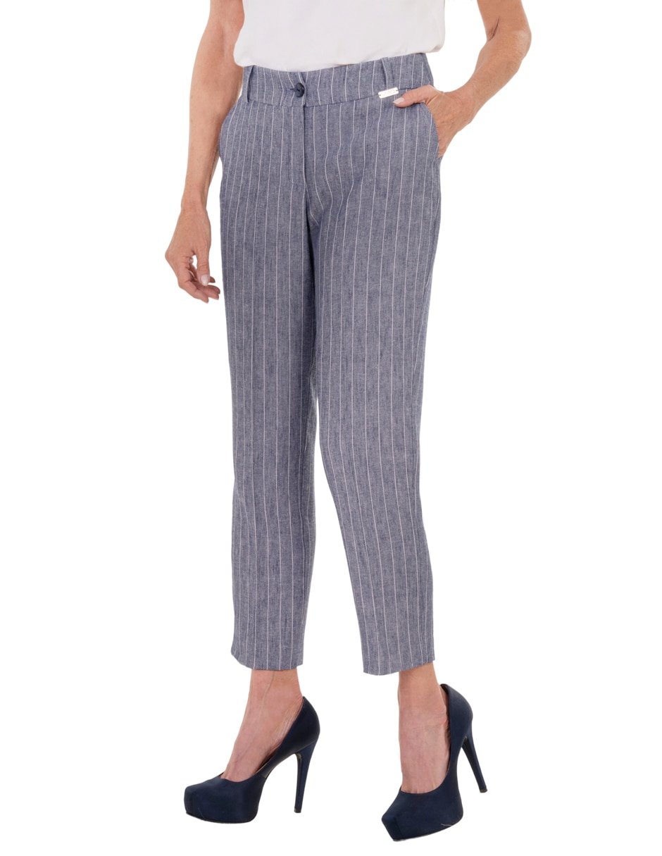 Pantalón regular para mujer