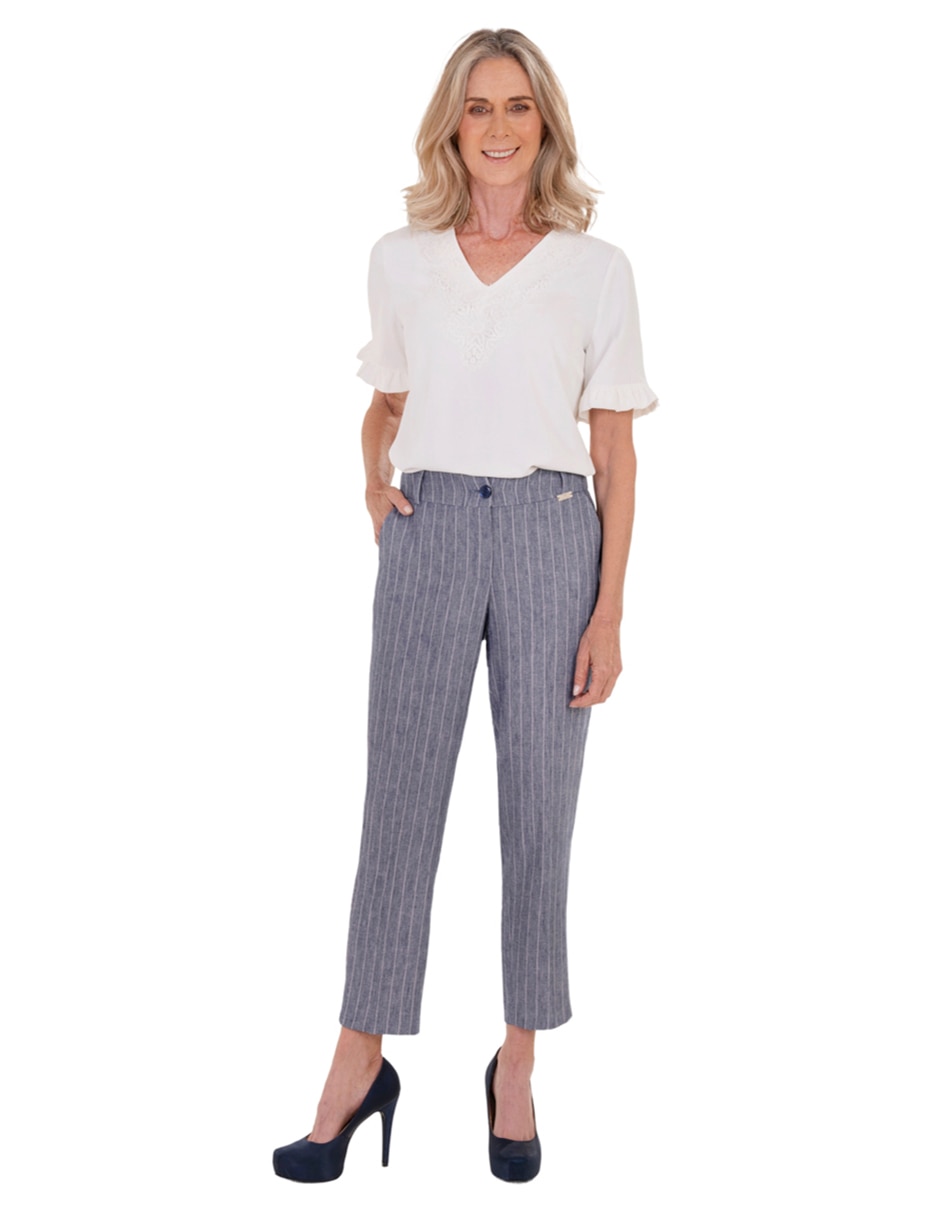 Pantalón regular para mujer 2
