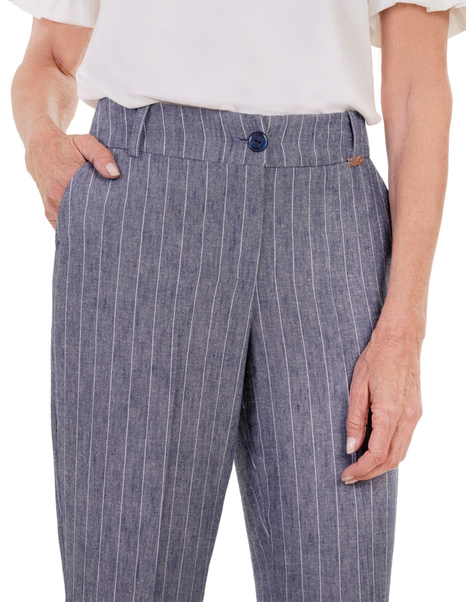 Pantalón regular para mujer 4