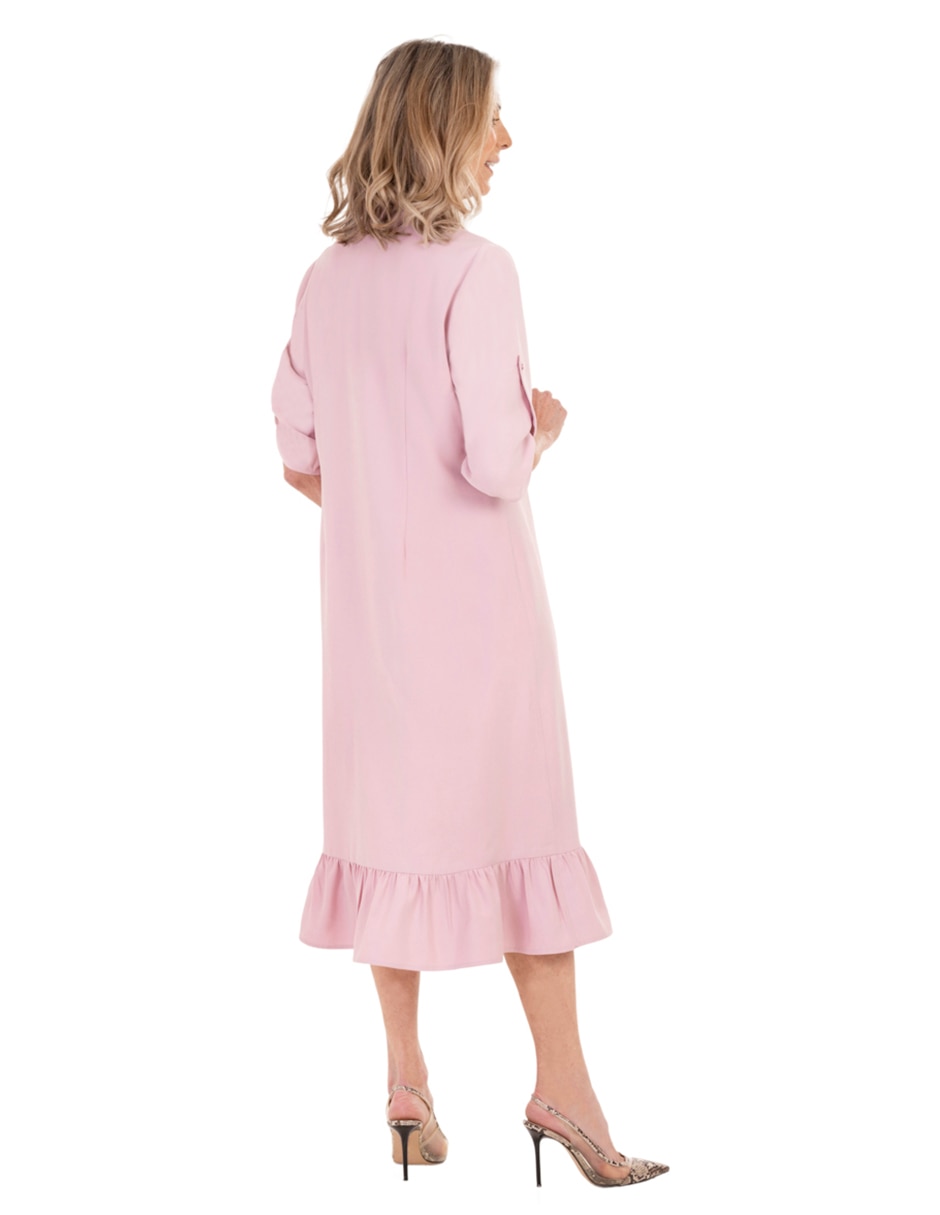 Vestido midi casual para mujer